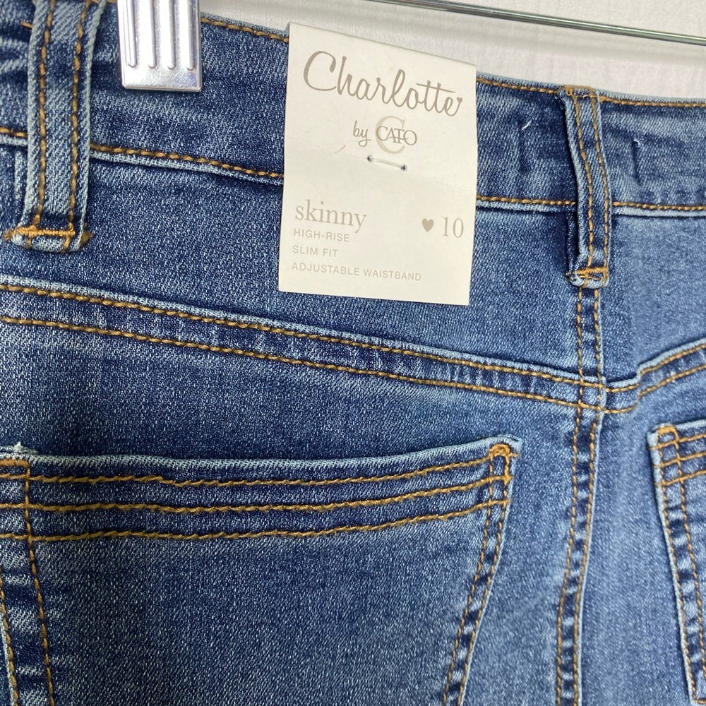 (NWT) cato Girls Jeans ,Size 10 - Picture 4 of 7